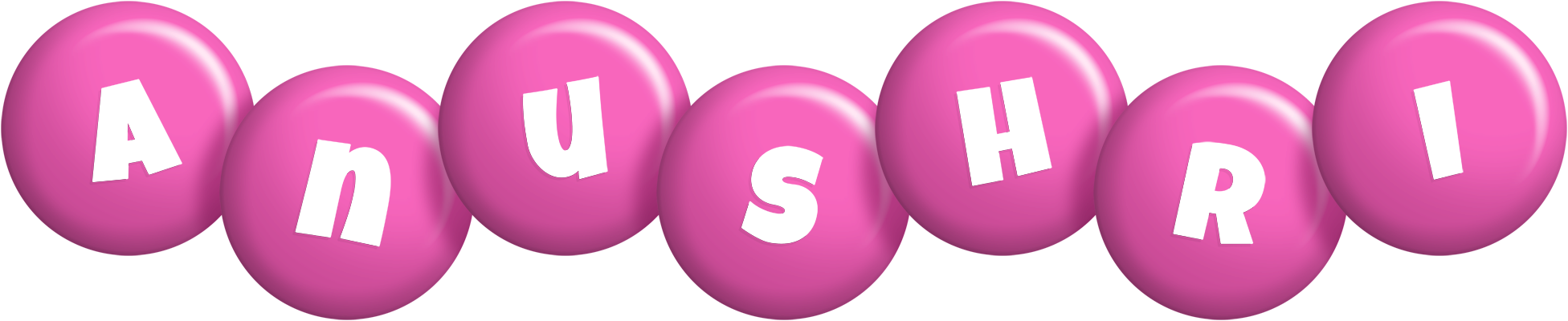 Anushri candy-pink logo