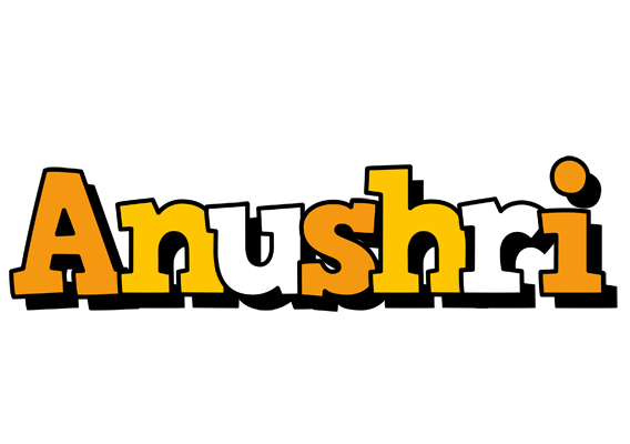 Anushri cartoon logo