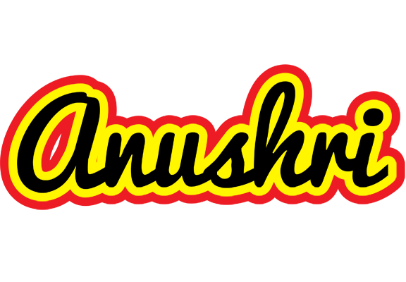 Anushri flaming logo