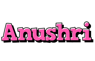 Anushri girlish logo