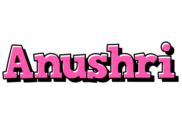 Anushri girlish logo