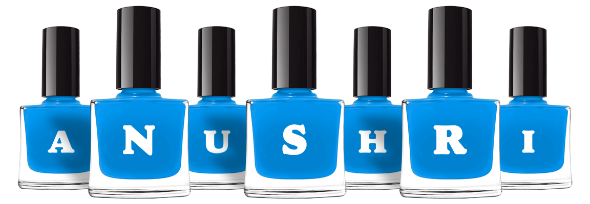 Anushri glossy logo