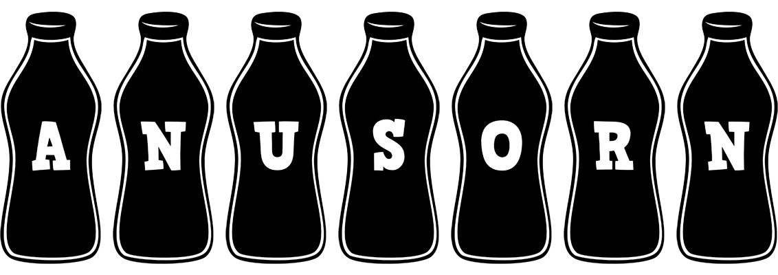 Anusorn bottle logo
