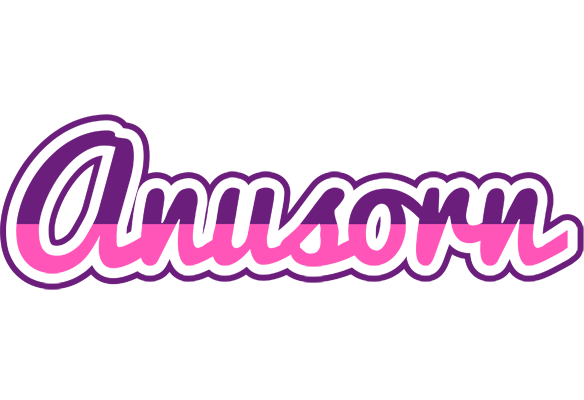 Anusorn cheerful logo