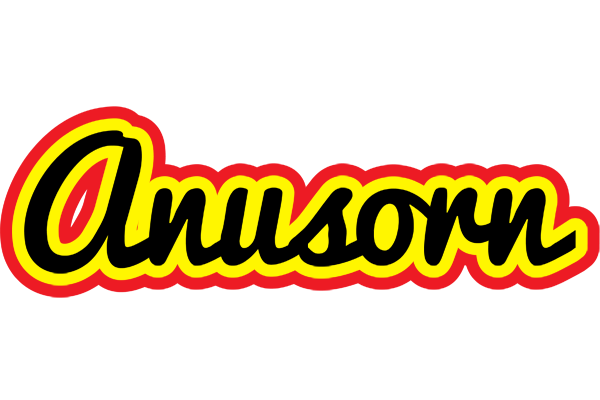 Anusorn flaming logo