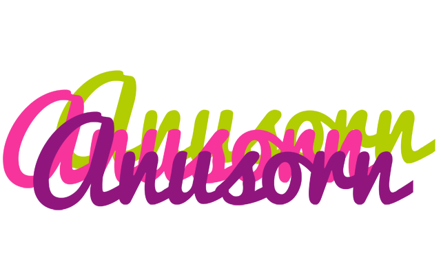 Anusorn flowers logo
