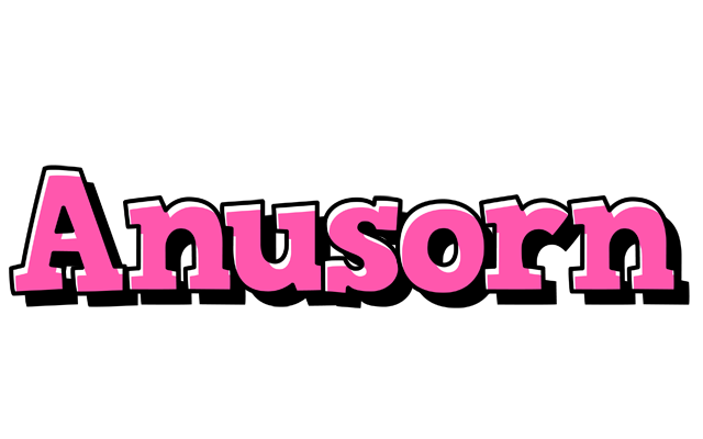 Anusorn girlish logo