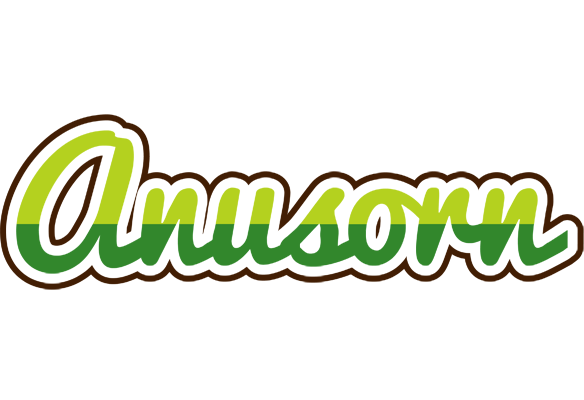 Anusorn golfing logo