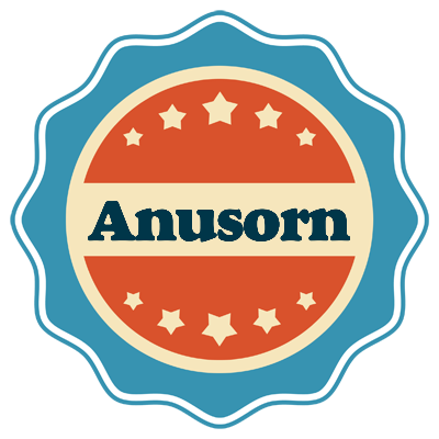 Anusorn labels logo