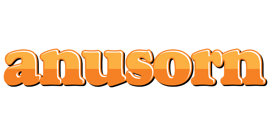 Anusorn orange logo