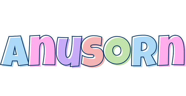 Anusorn pastel logo
