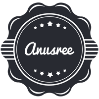 Anusree badge logo