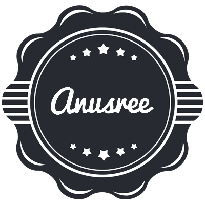 Anusree badge logo