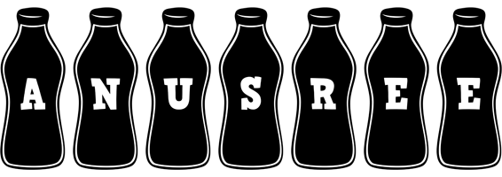 Anusree bottle logo