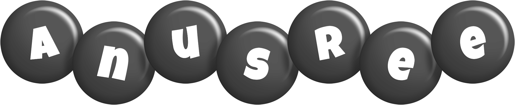 Anusree candy-black logo