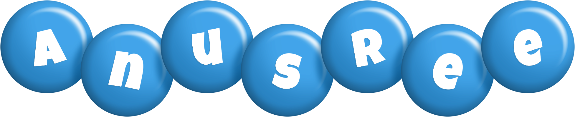 Anusree candy-blue logo