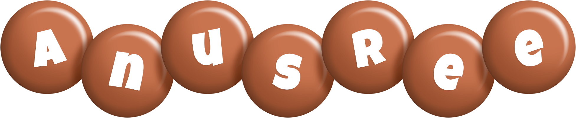 Anusree candy-brown logo