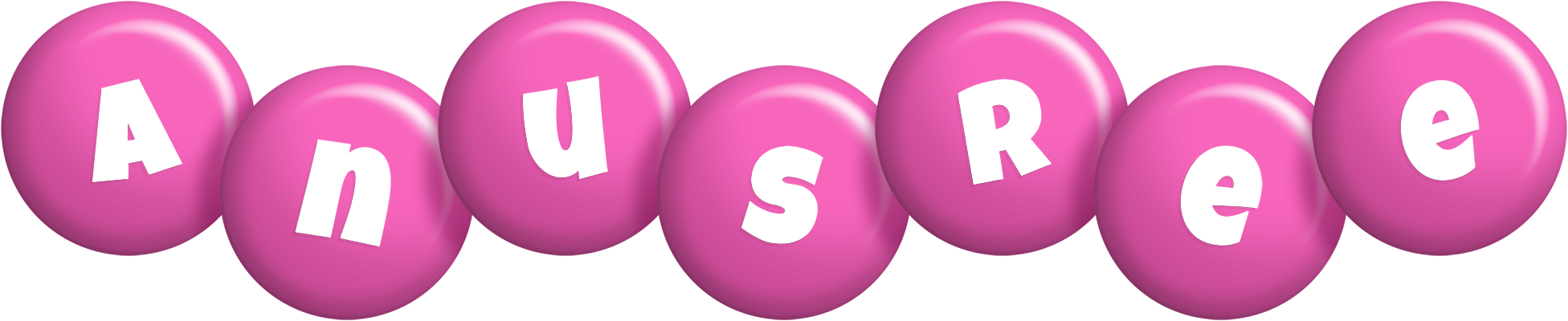 Anusree candy-pink logo