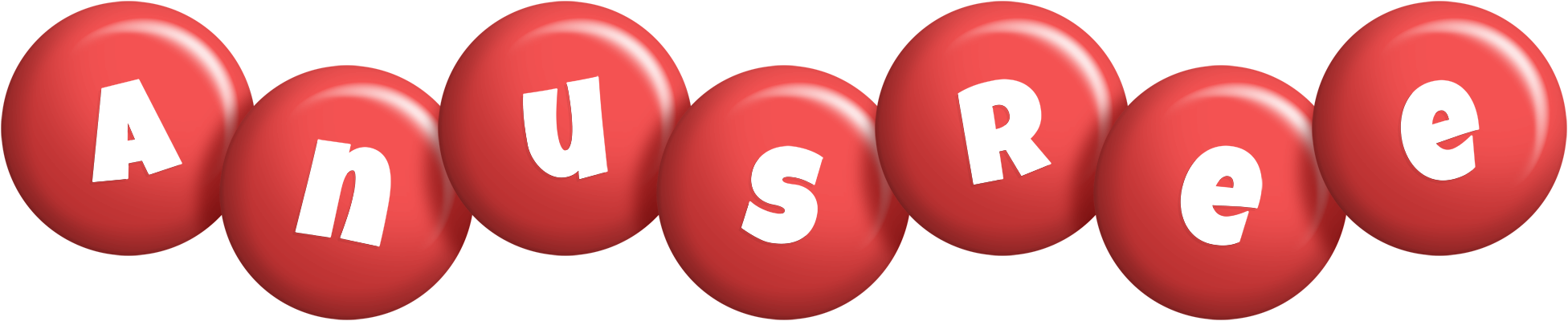Anusree candy-red logo