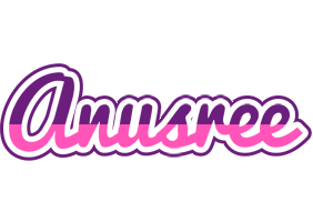 Anusree cheerful logo