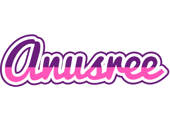 Anusree cheerful logo