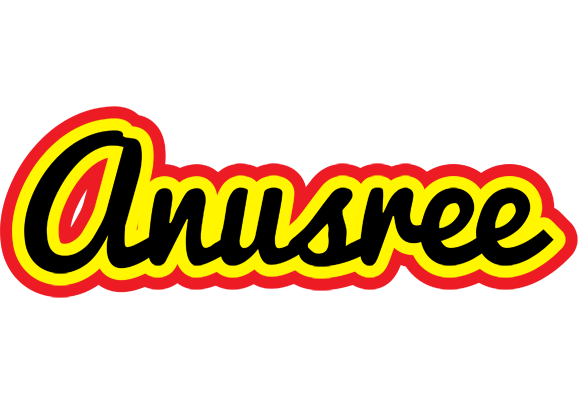 Anusree flaming logo