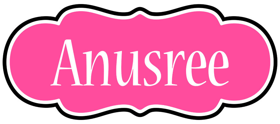 Anusree invitation logo