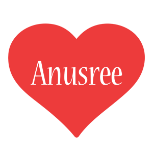 Anusree love logo