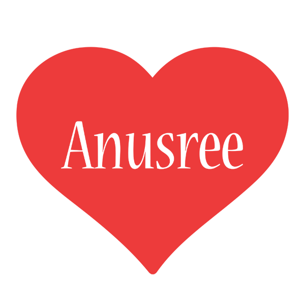 Anusree love logo