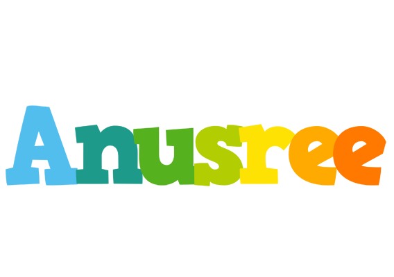 Anusree rainbows logo