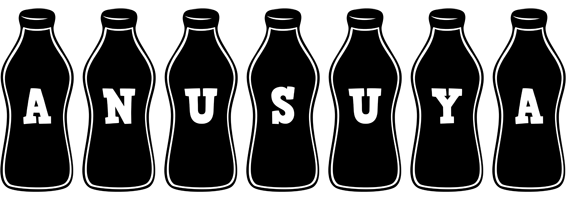 Anusuya bottle logo