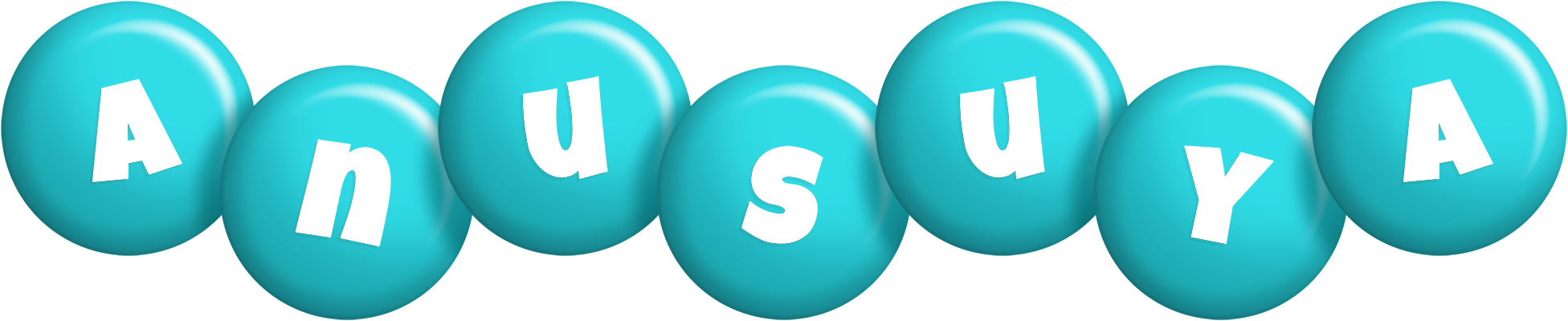 Anusuya candy-azur logo