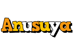 Anusuya cartoon logo