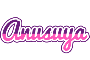 Anusuya cheerful logo