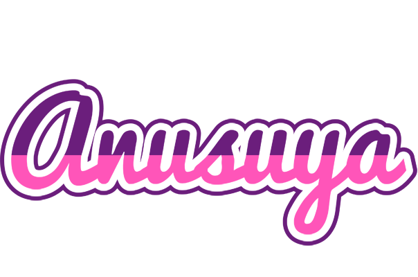 Anusuya cheerful logo