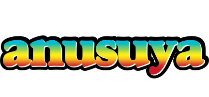 Anusuya color logo