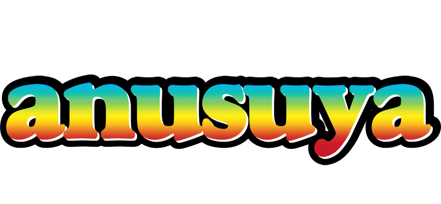 Anusuya color logo
