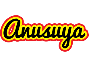 Anusuya flaming logo