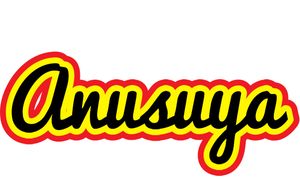 Anusuya flaming logo
