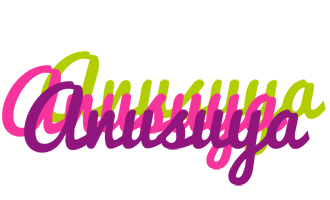 Anusuya flowers logo