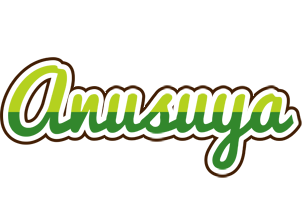 Anusuya golfing logo