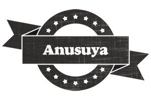 Anusuya grunge logo