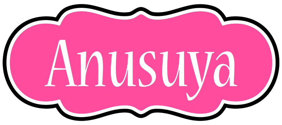 Anusuya invitation logo