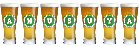 Anusuya lager logo