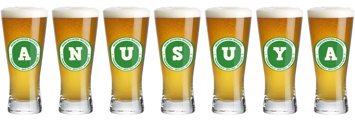Anusuya lager logo