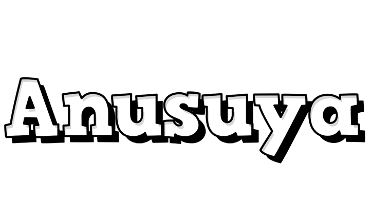 Anusuya snowing logo