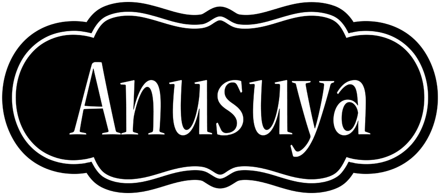 Anusuya welcome logo
