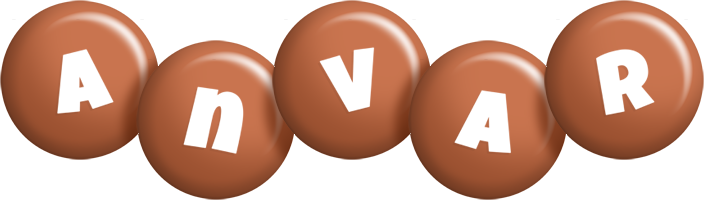 Anvar candy-brown logo