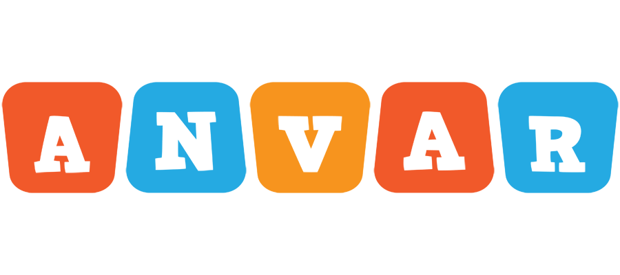 Anvar comics logo