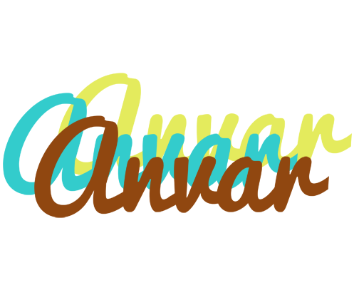 Anvar cupcake logo